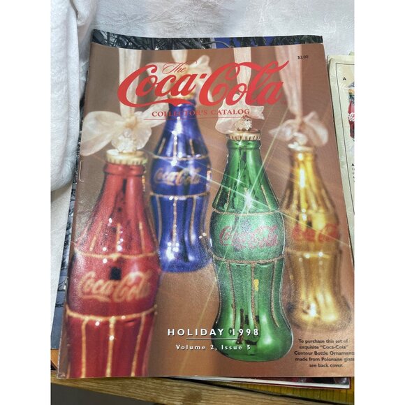 Vintage lot of Coca-Cola Collectors Catalog 21 Issues 1997 -1999 Not all Vilumes - Picture 7 of 16